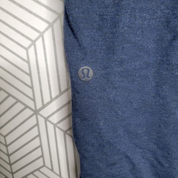 Lululemon Take It Easy Wide Legged Heathered Mod Blue Lounge Pants - Picture 10 of 12